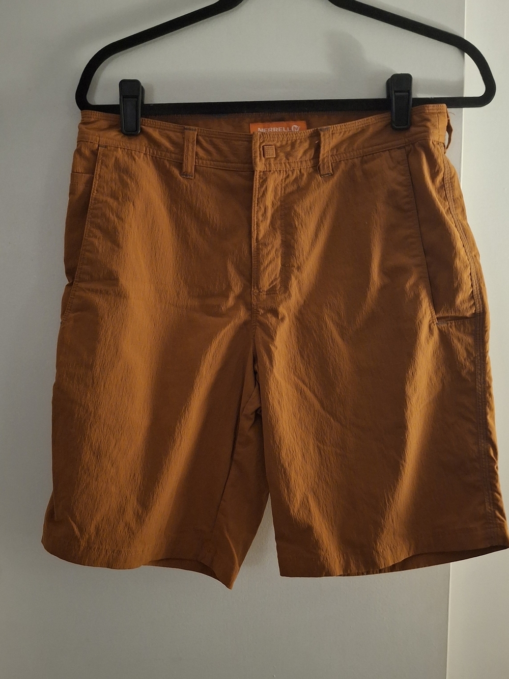 Merrell Men's Rust Orange Outdoor Shorts